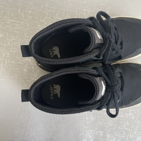 Sorel Women's 7 Out N About III Mid-Top Boots Sneakers Waterproof Black - Picture 11 of 13